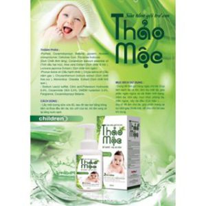 SỮA TẮM GỘI TRẺ EM THẢO MỘC
